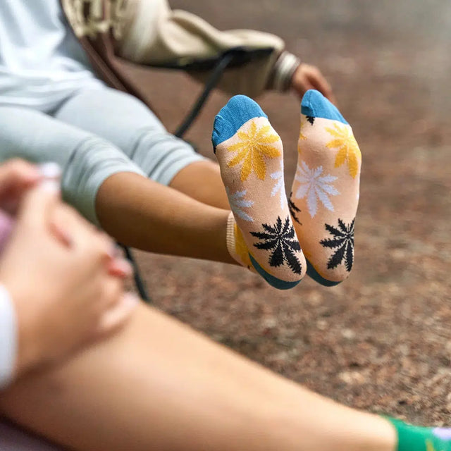 Women's Cotton Low Cut Cute Floral Socks