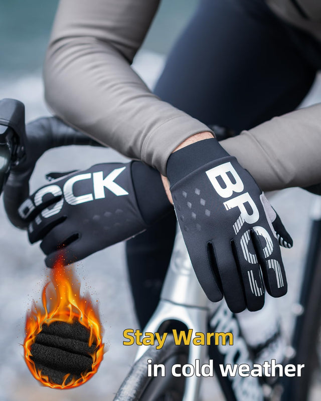 Warm Full Finger Cycling Gloves, Motorcycle Mountain