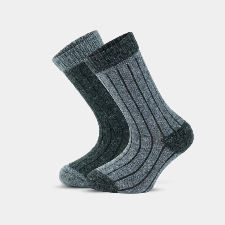 Kids Alpaca Wool Warm Thermal Crew Socks