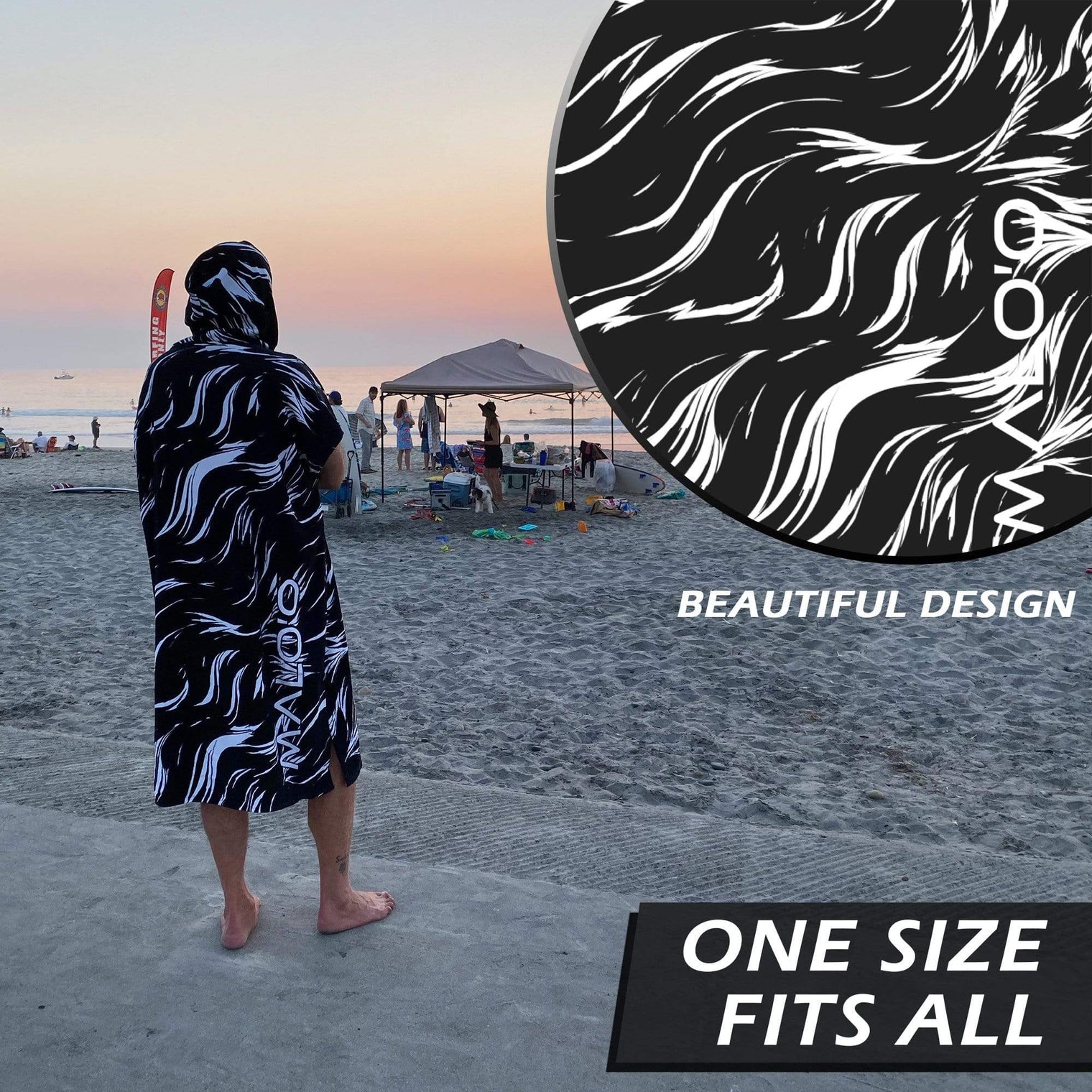 Mehana Changing Poncho