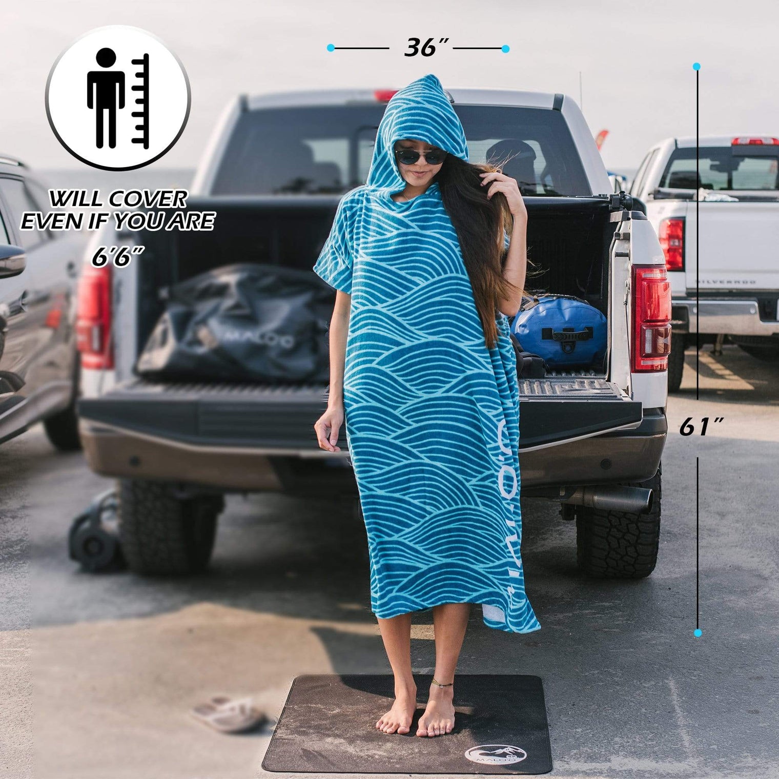 Mehana Changing Poncho