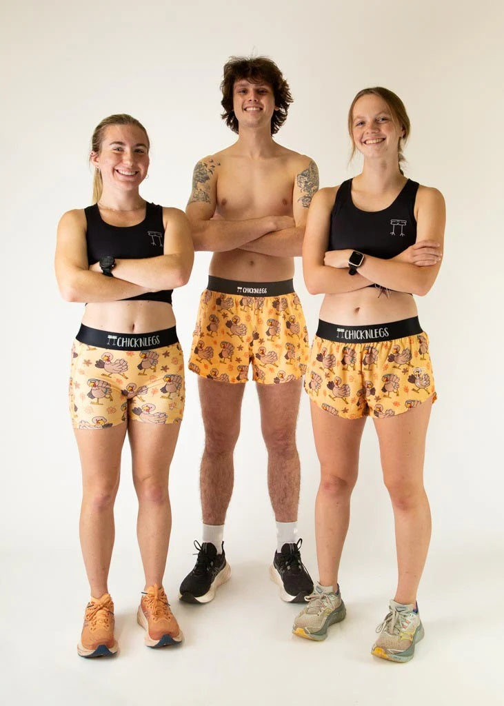 Men's Pardoned Turkeys 4" Half Split Shorts
