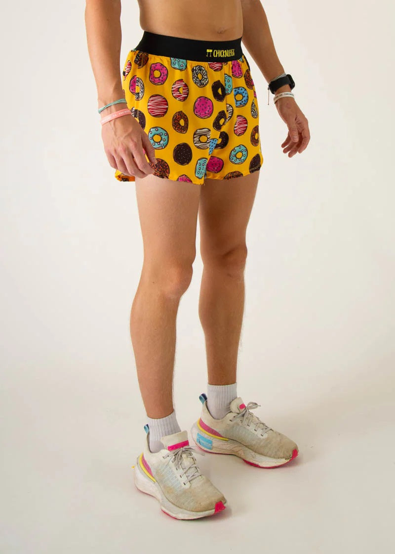 Men's Salty Donuts 4" Half Split Shorts