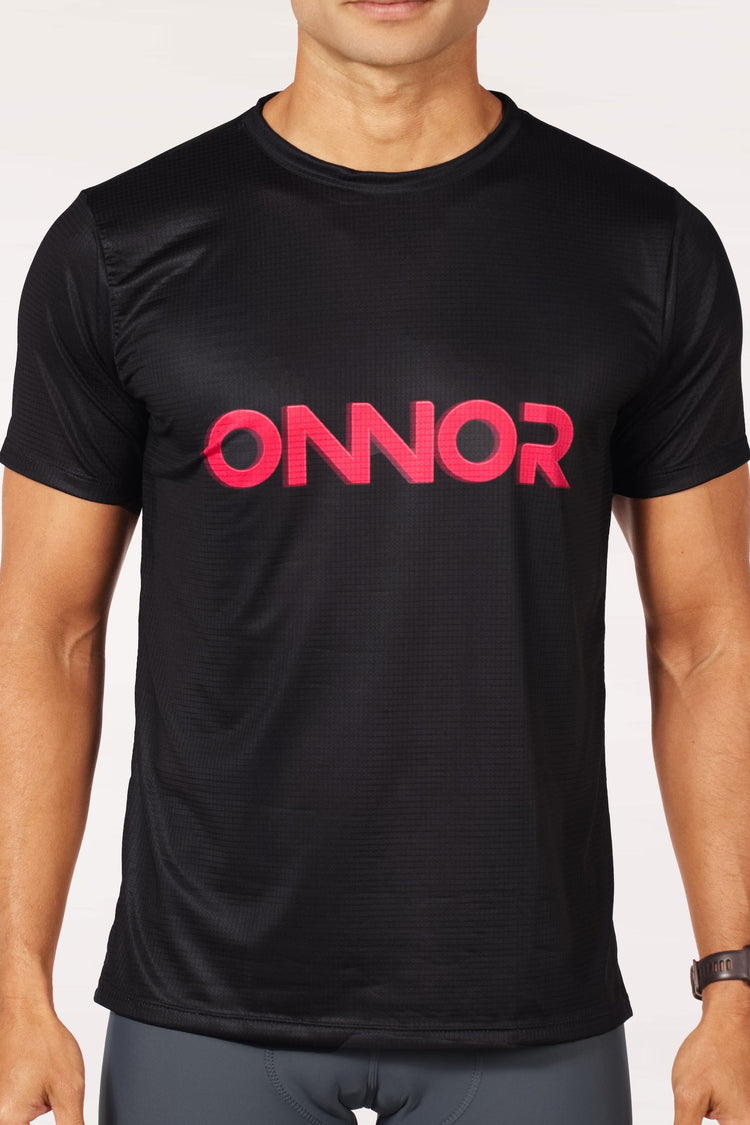 Men's ONNOR Running Black Pro Shirt