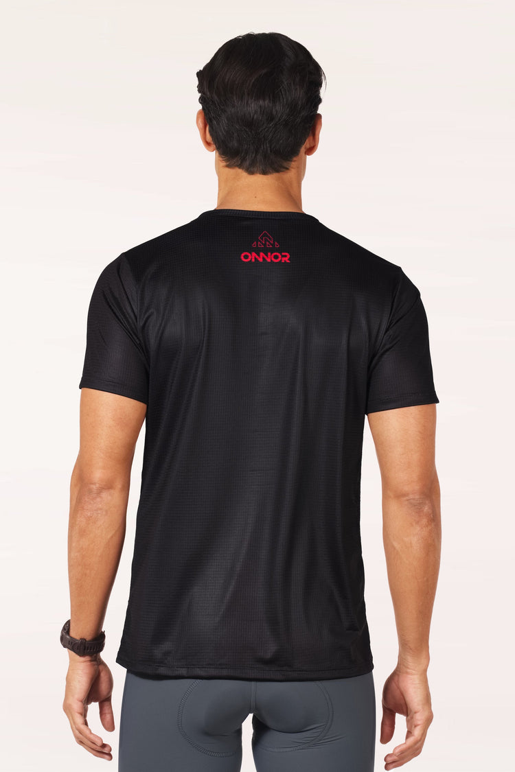Men's ONNOR Running Black Pro Shirt