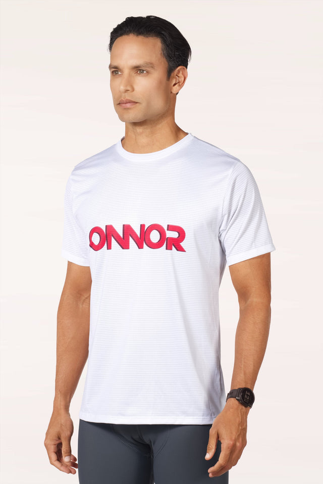 Men's ONNOR Running White Pro Shirt