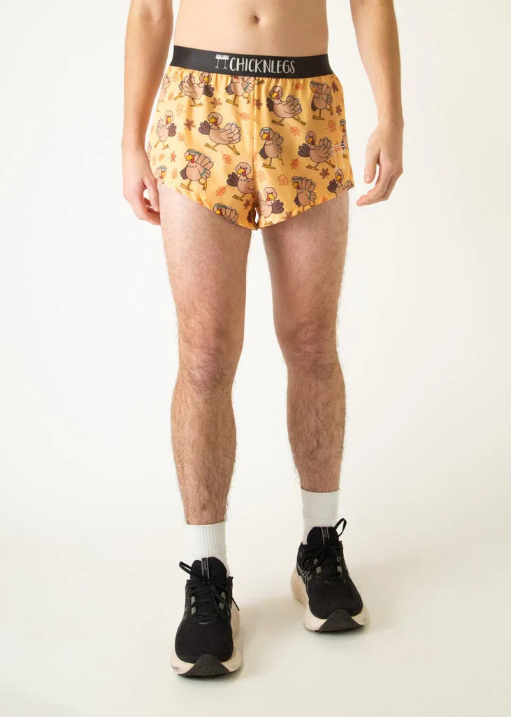 Men's Pardoned Turkeys 2" Half Split Shorts