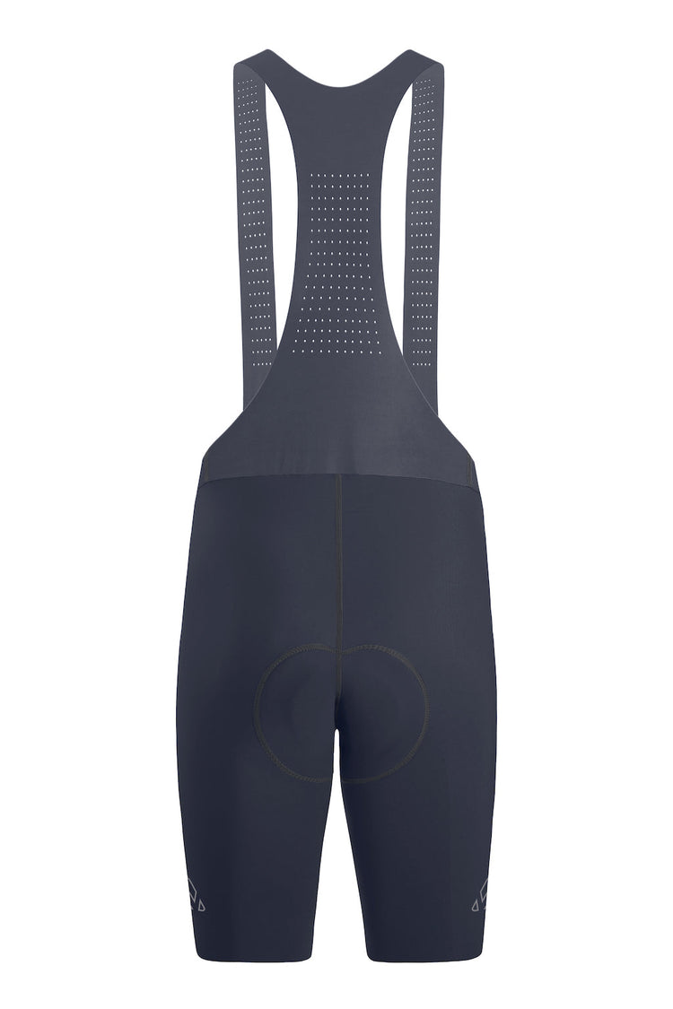 Men's Seamless Grey Pro Cycling Bib Shorts