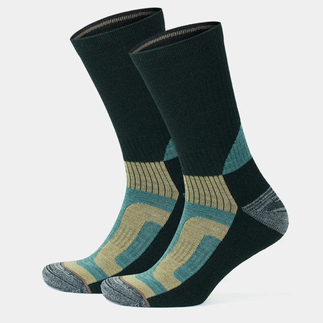 Merino Wool Crew Lightweight Hiking Boot Socks for Men and Women
