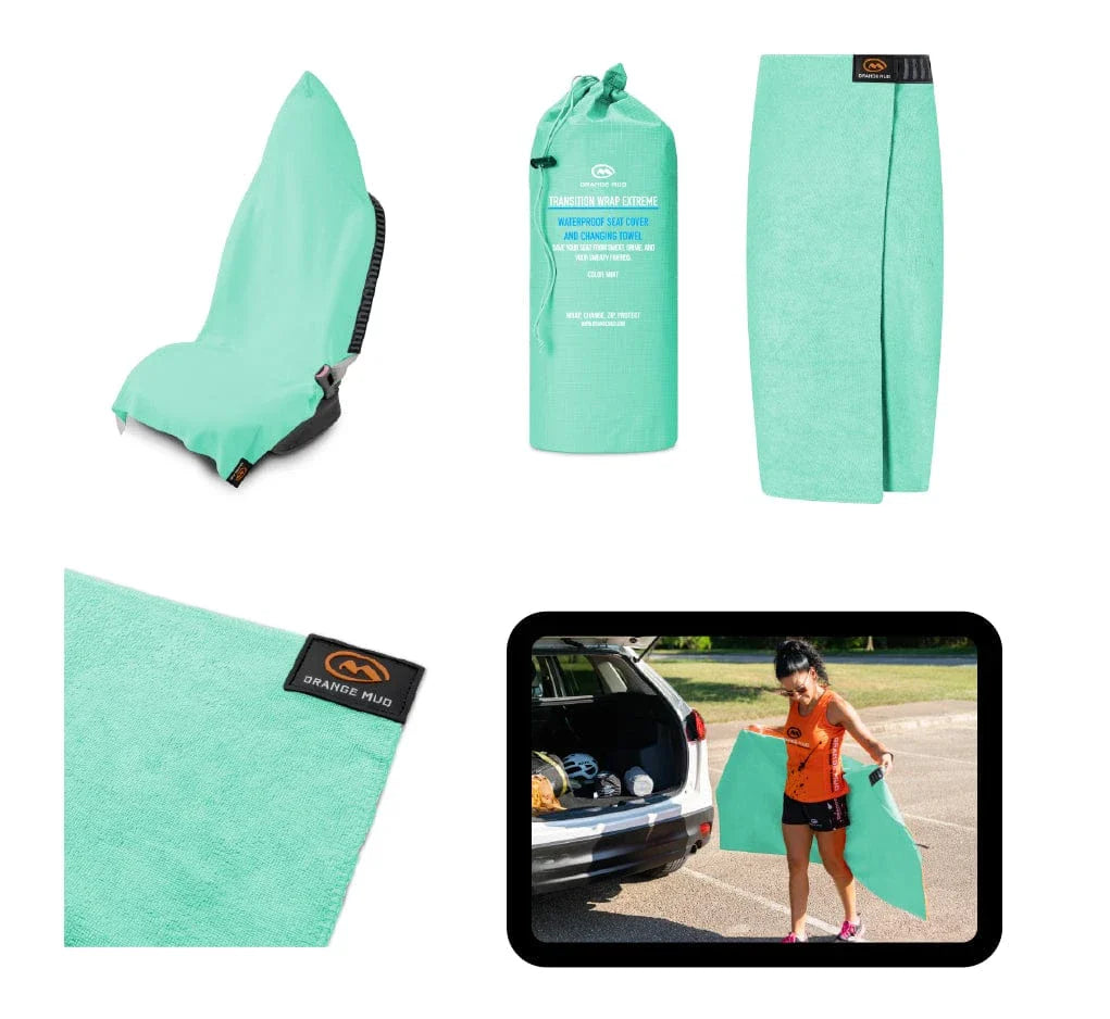 Transition Wrap Extreme: Waterproof Seat Cover and Changing Towel
