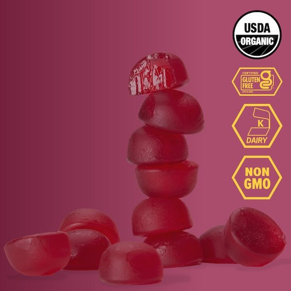 Pomegranate Passionfruit Energy Chews Box of 12