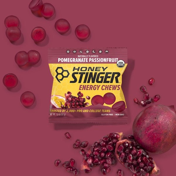 Pomegranate Passionfruit Energy Chews Box of 12