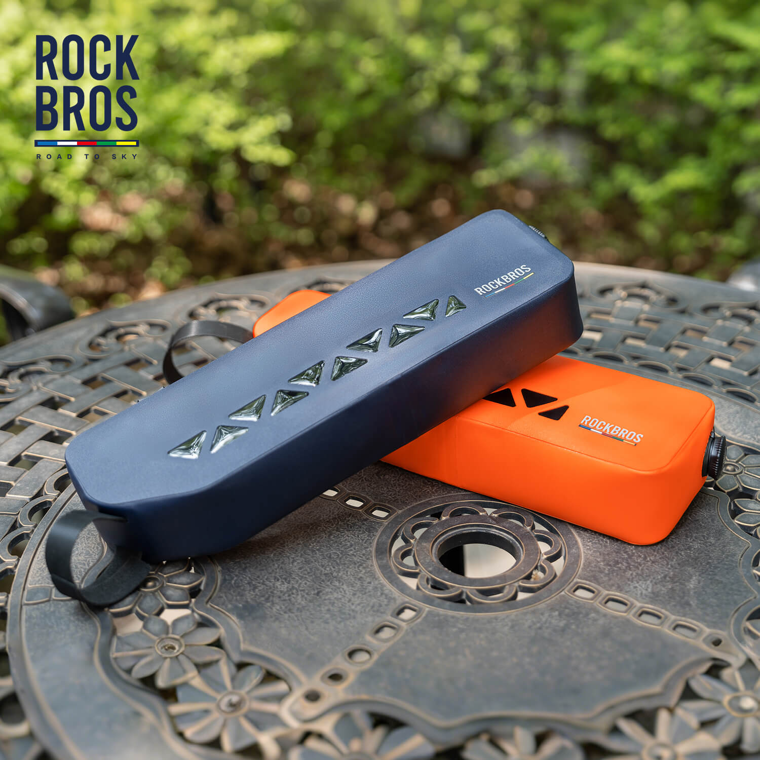 100% Waterproof Bike Frame Bag 1.7L Road-to-Sky