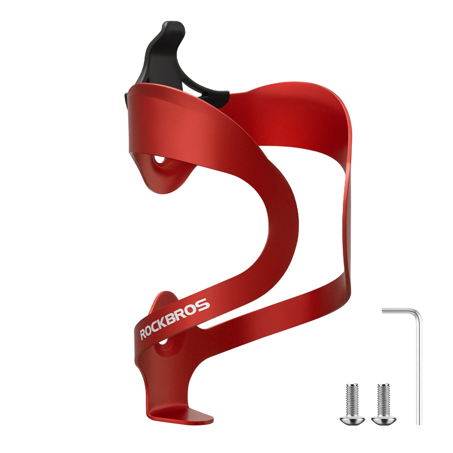 ROCKBROS Lightweight Alloy Bike Water Bottle Holder for Road Mountain Bikes