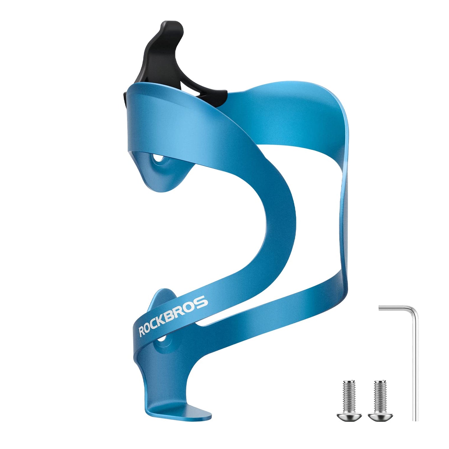 ROCKBROS Lightweight Alloy Bike Water Bottle Holder for Road Mountain Bikes