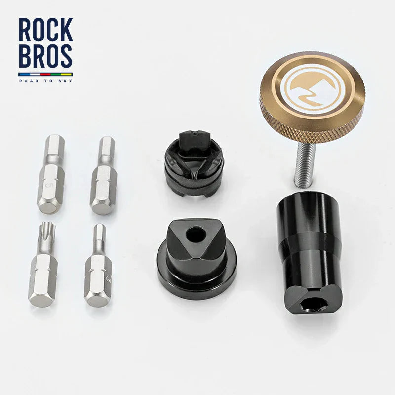 Handlebar Tool Kit -Road to Sky VIAK Co-Branded Bar End