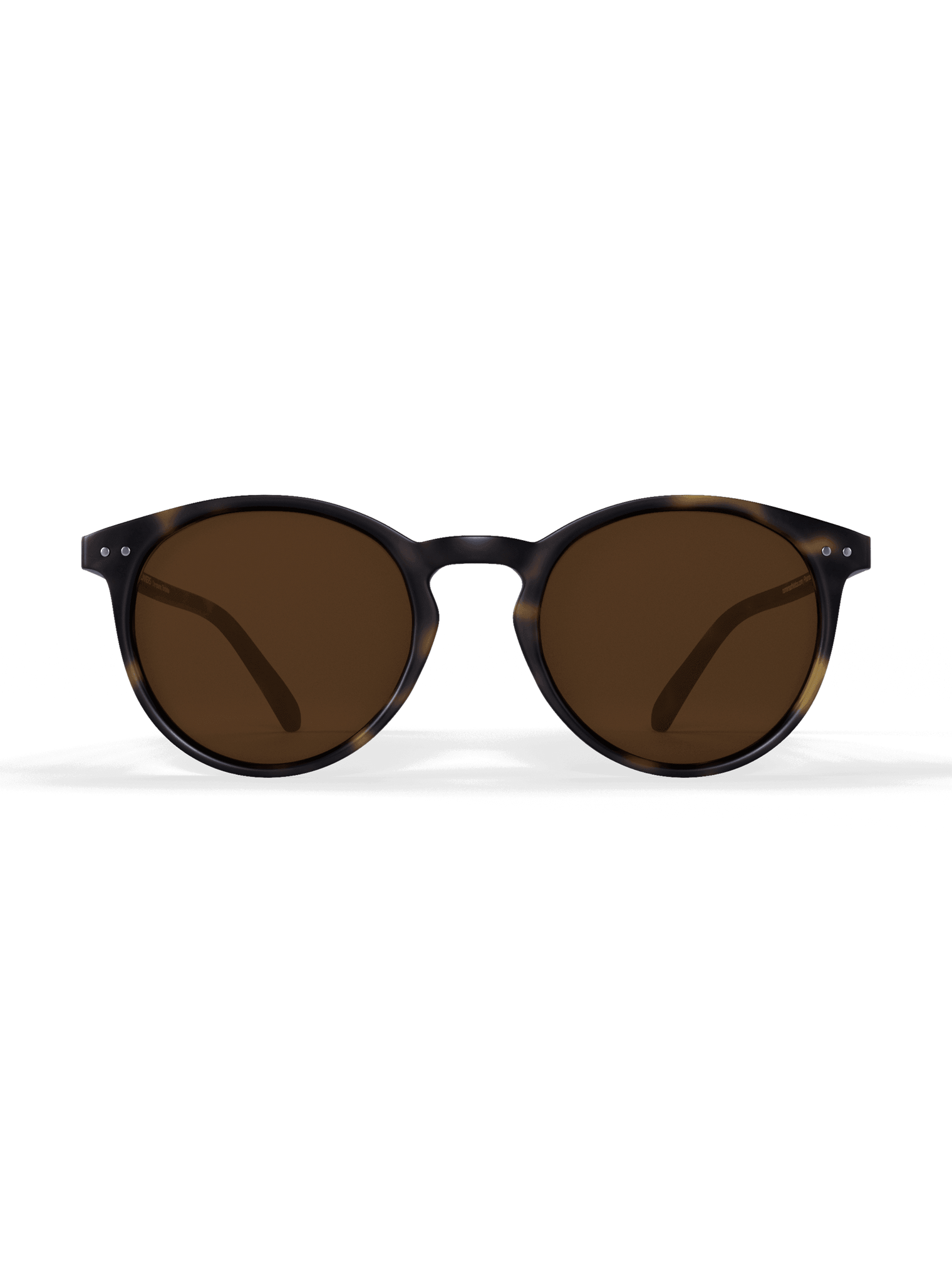Tortoise Round Polarized Sunglasses - UV400 for Men & Women