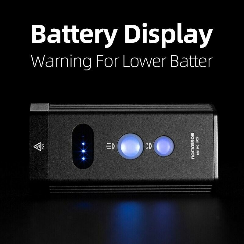 ROCKBROS 2000LM 360° Adjustable Headlight - Ultra Bright, Waterproof, Durable