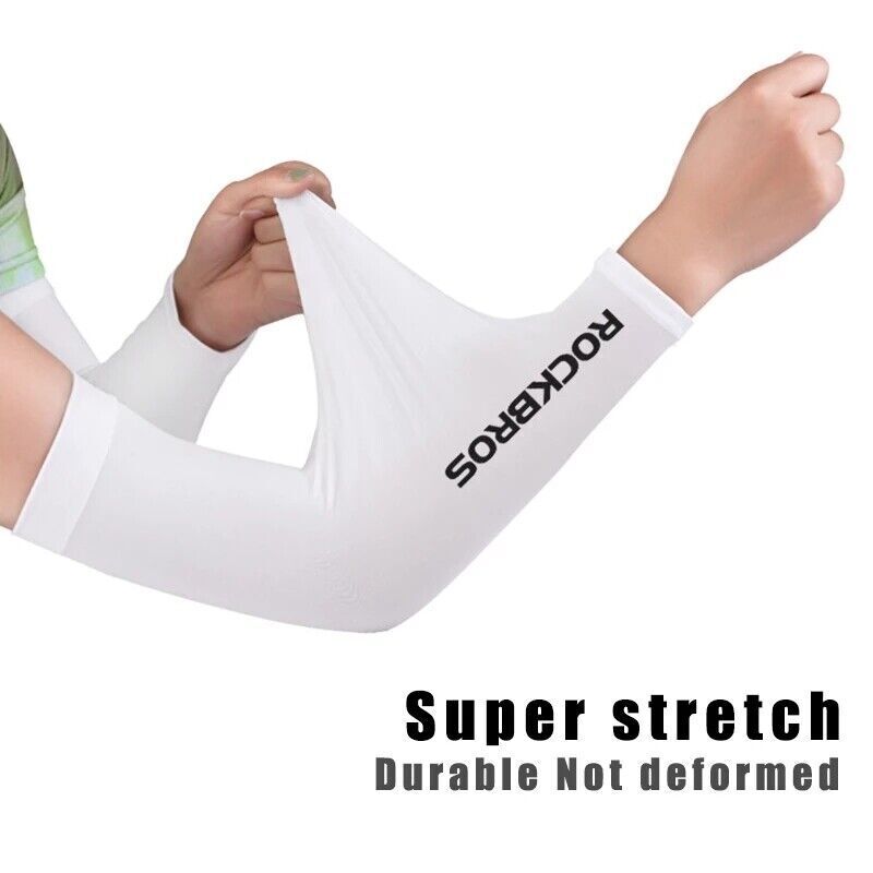 ROCKBROS Sun Protection Cycling Arm Sleeves Cooling Summer