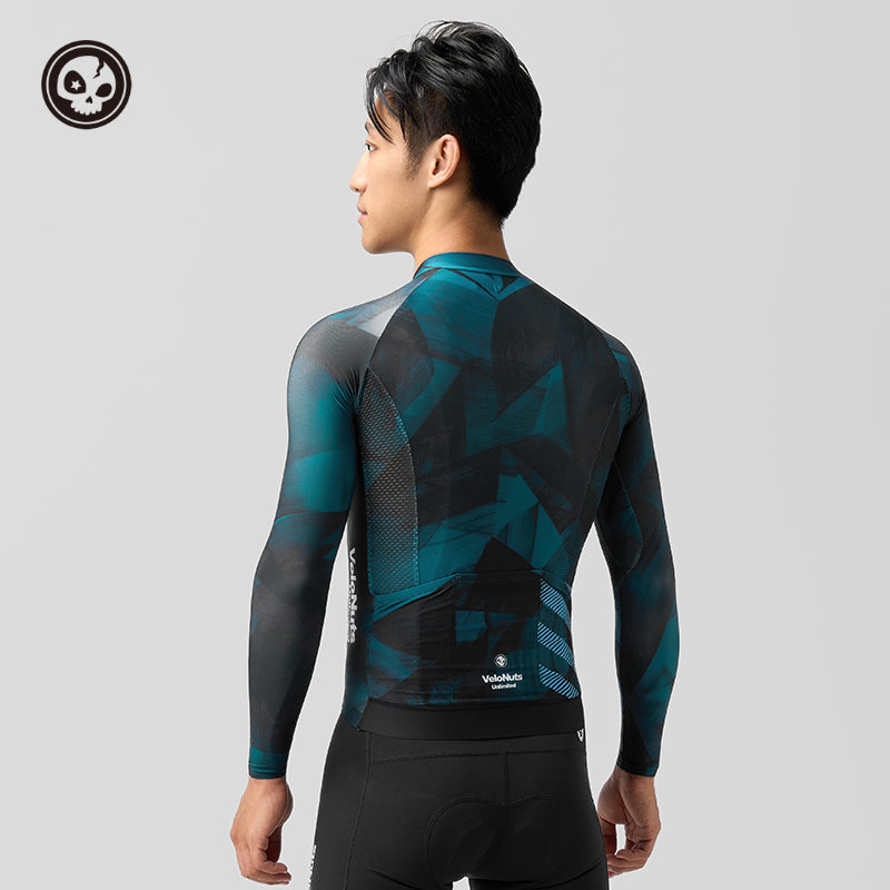 【VNS】 ROCKBROS Clear Sky Men's Cycling Jersey Long Sleeves Top Clothes