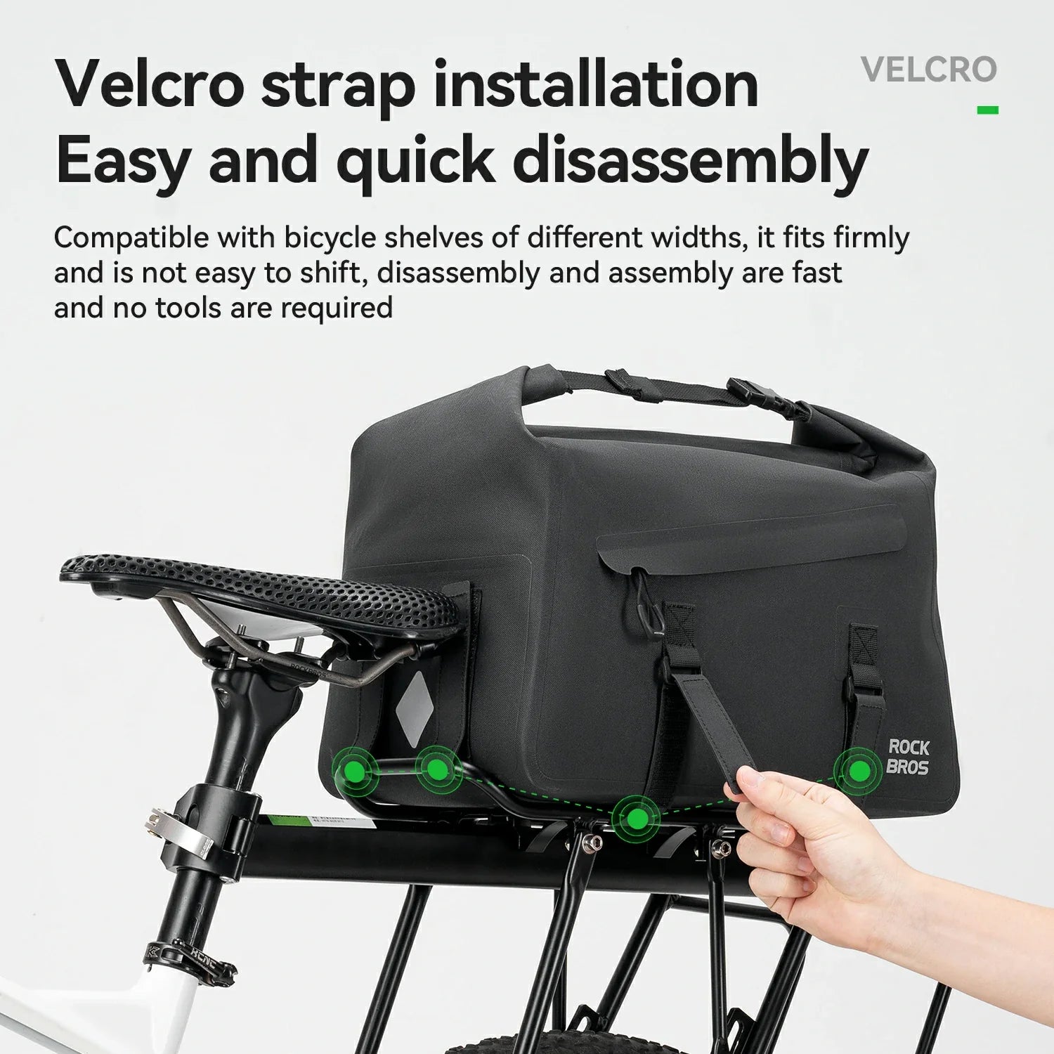 Waterproof 16L Rack Bag Rear Seat