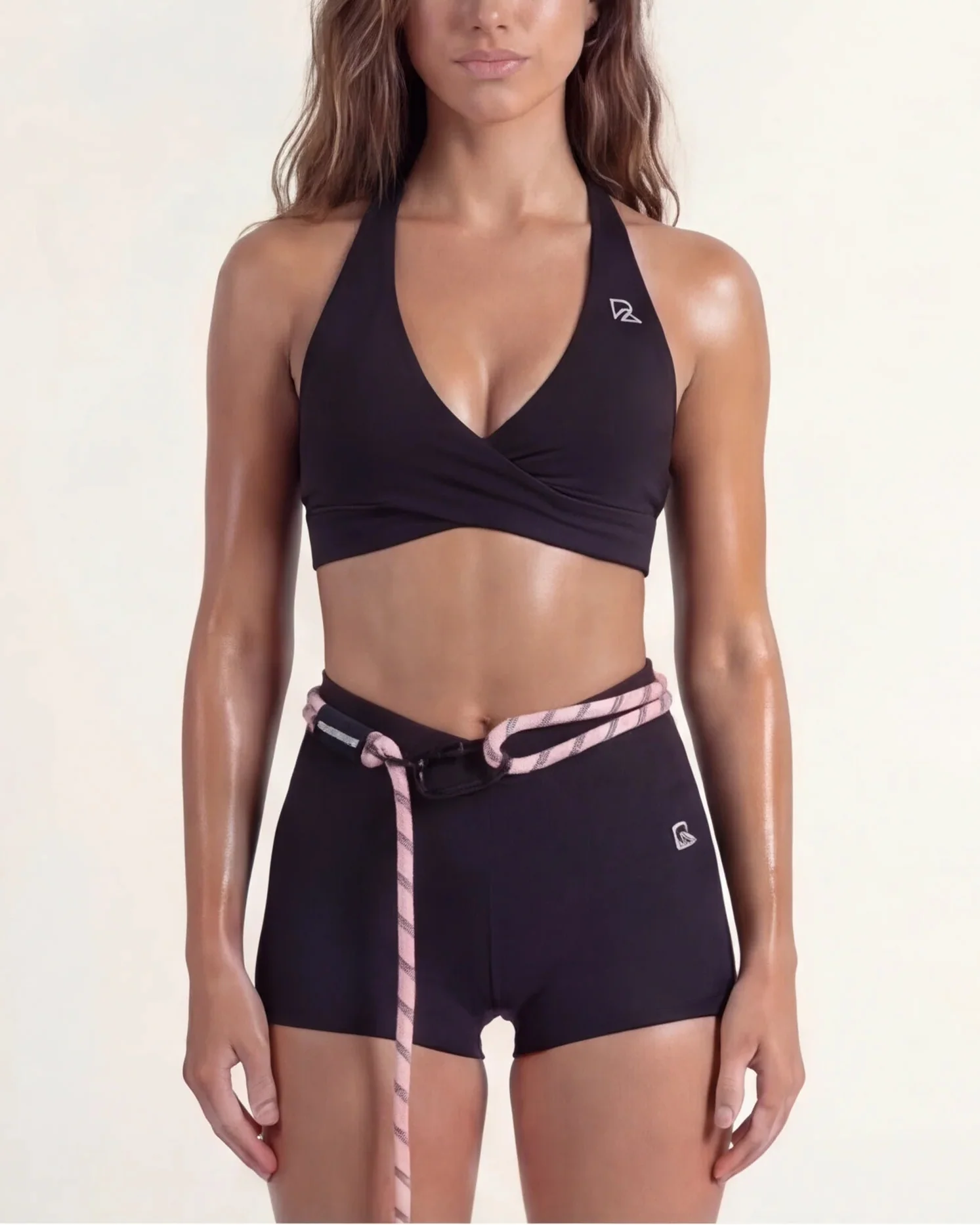 Pastel Pink Running Hands-Free Dog Leash