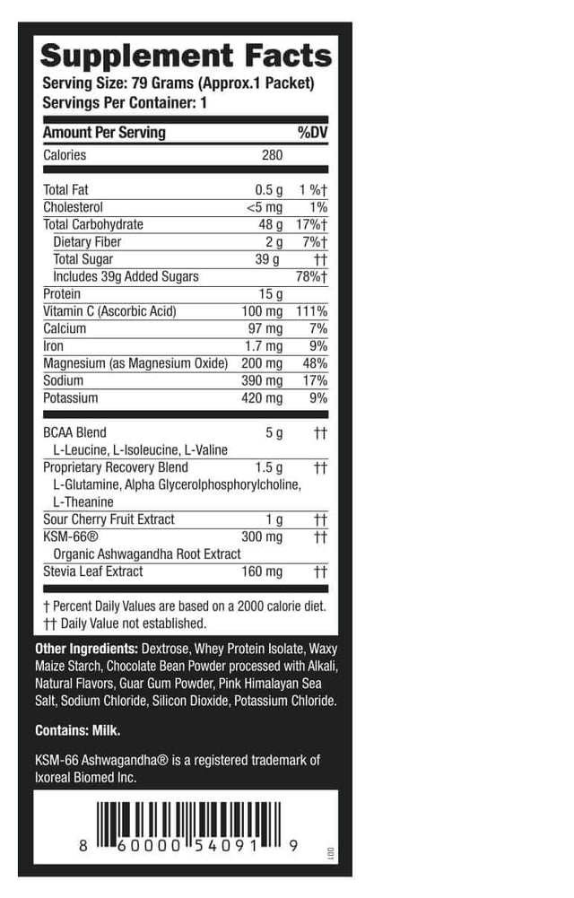 Hot Chocolate Flavor with Pink Himalayan Sea Salt - 4 to 48 Single Serve Packets Runners Essentials