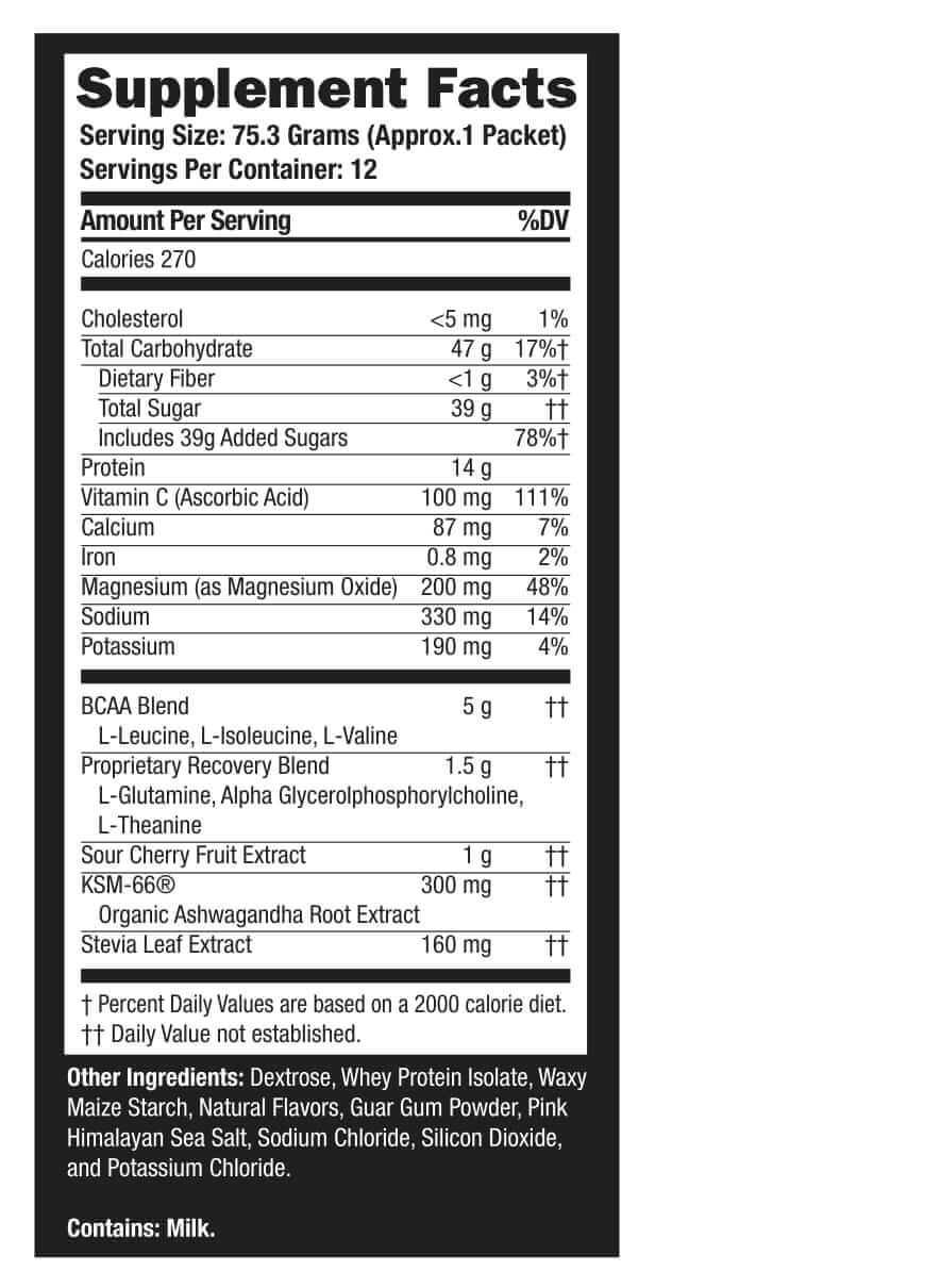 Vanilla Birthday Cake Flavor - 4 to 48 Single Serve Packets Runners Essentials