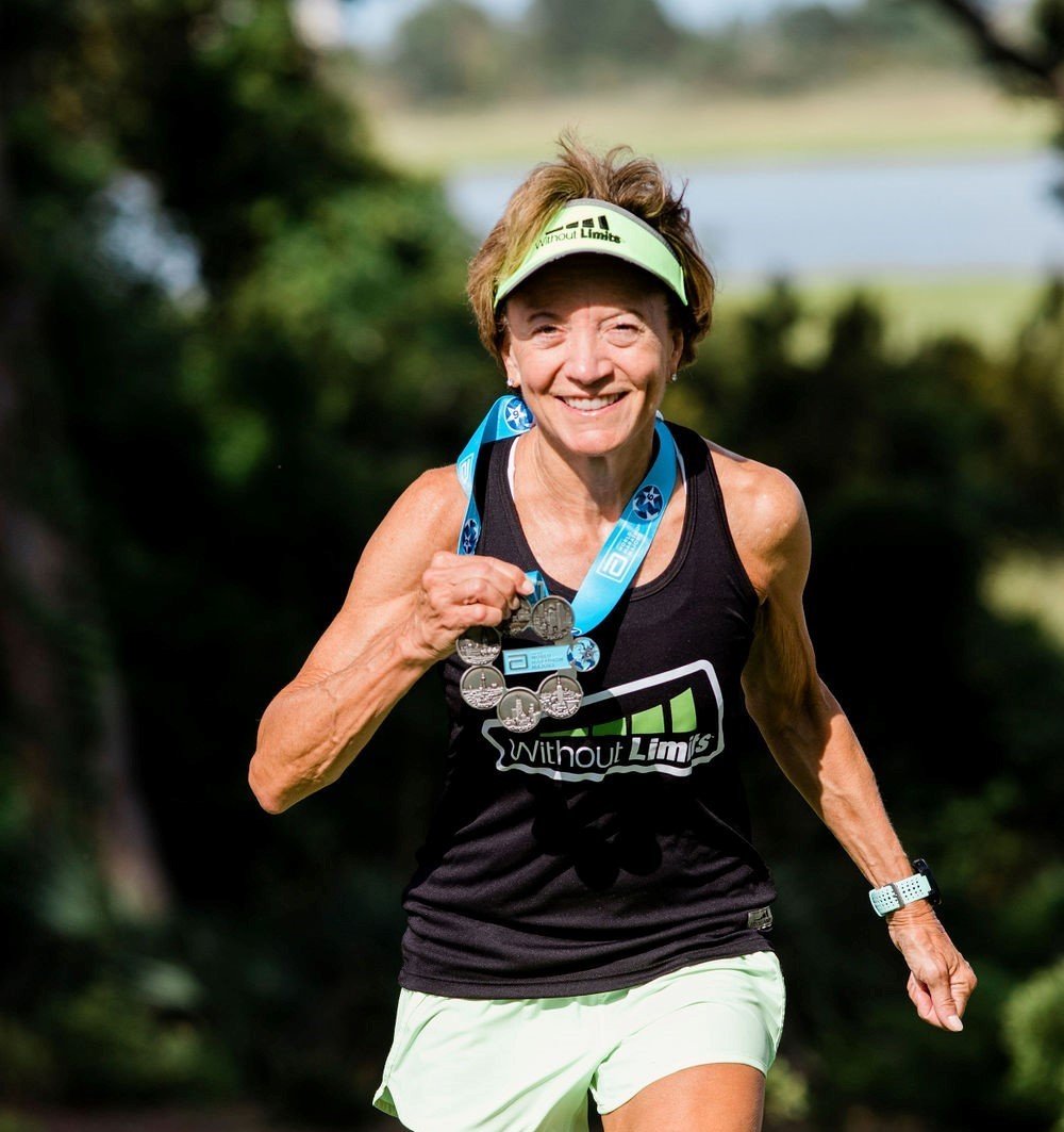 Pam Keenan, Six Star World Marathon Majors Finisher, Proves it's