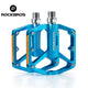 ROCKBROS Anti-Skid Aluminum Alloy Bike Pedals - Waterproof, Multiple Colors