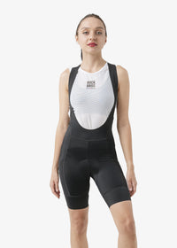 【ROAD TO SKY by ROCKBROS Women's Cycling Bib Shorts in Black