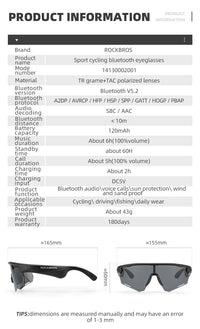 Orion Bluetooth Music Speaker Sunglasses