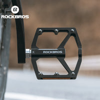 ROCKBROS Anti-Skid Aluminum Alloy Bike Pedals - Waterproof, Multiple Colors