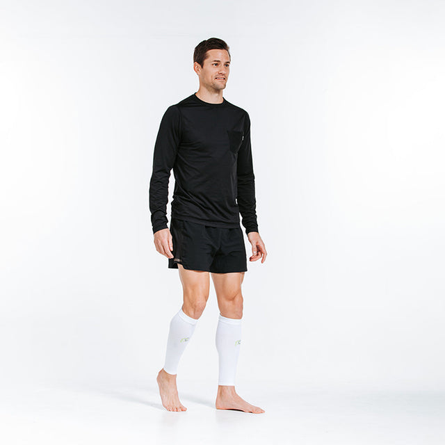 Calf Sleeves, White