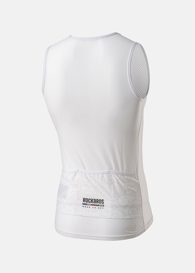 【ROAD TO SKY】Unisex Sleeveless Mesh Cycling Base Layer in Various Colours