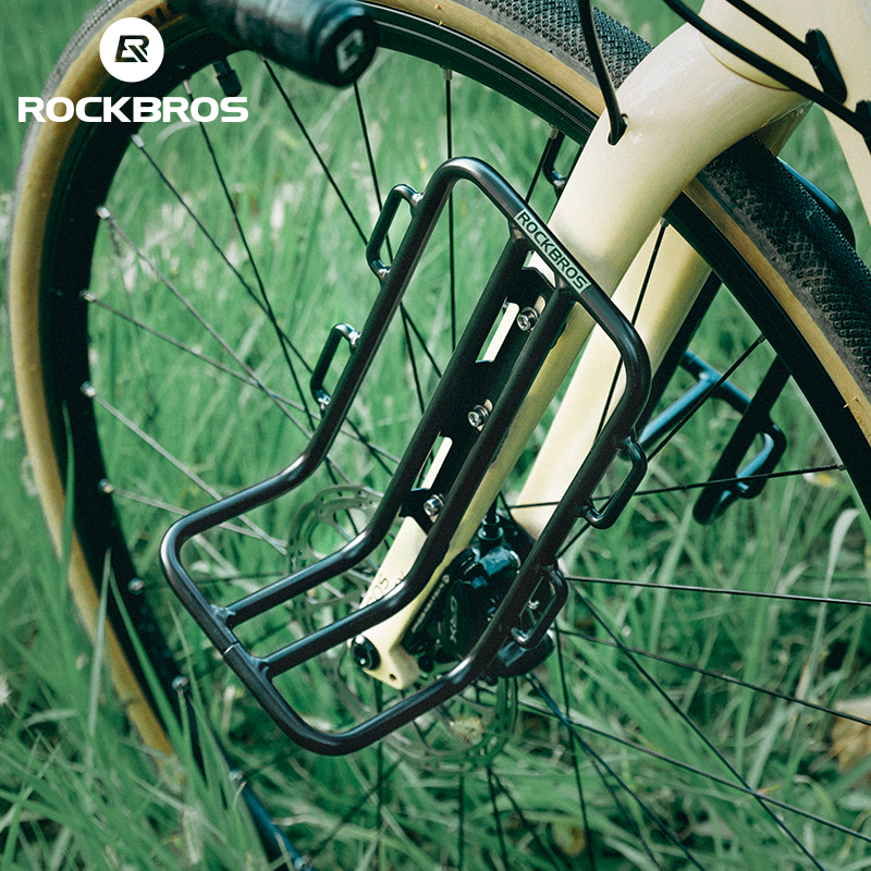 ROCKBROS Aluminium Alloy Front Fork Rack - Lightweight, 3KG