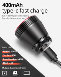 ROCKBROS 1000 Lumen Front Bike Light + Smart Brake & Tail Light Q5 Set