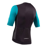 Nalini LASER Men's Cycling Jersey (Turquoise/Black) S-3XL