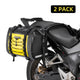 Waterproof Motorcycle Saddle Bags Durable Removable 60L(Pair)