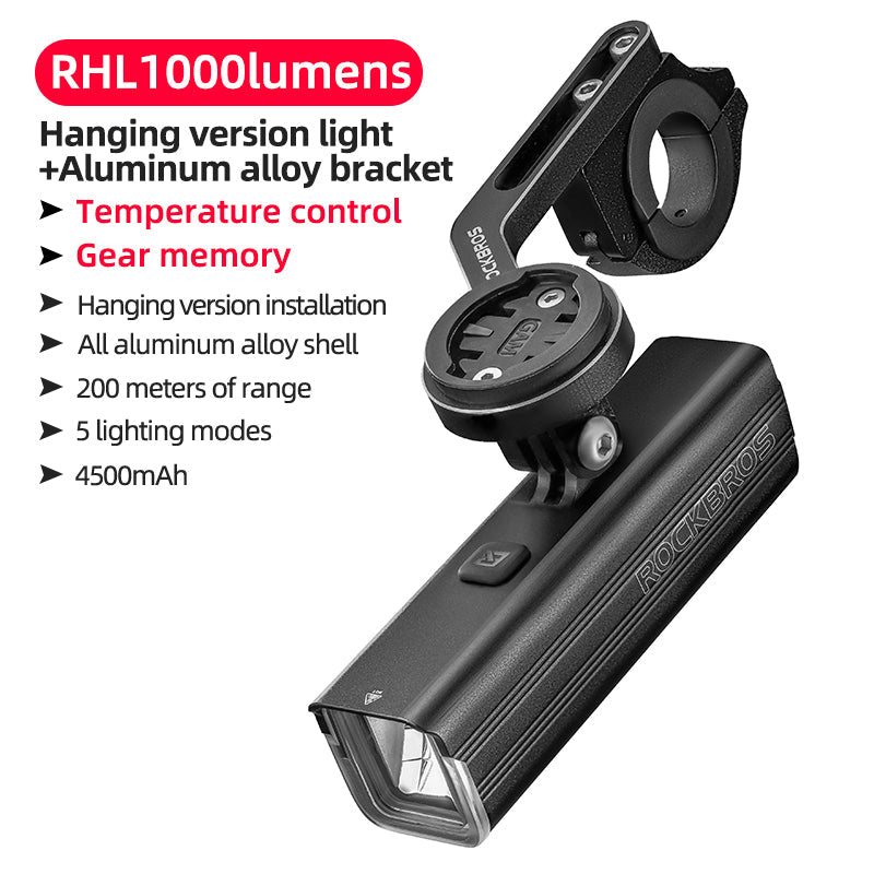 ROCKBROS Hoisting Headlight for Bike