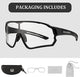 ROCKBROS Full Frame Photochromic Sunglasses Cycling Sunglasses Bicycle Full Frame Photochromic Glasses Bike Eyewear
