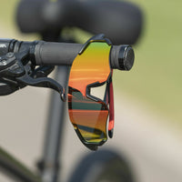ROCKBROS Cycling Glasses Sports Sunglasses Polarized Half Frame UV400 Protection