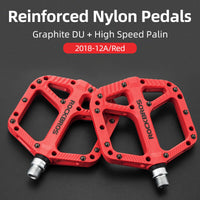 ROCKBROS Extra Large Bike Pedals in Various Colours (Pair)