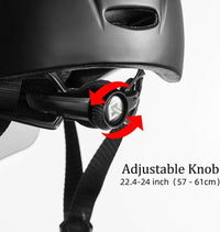 ROCKBROS Cycling Helmet With Goggles LED Light Mountain Road Bike Bicycle Helmet