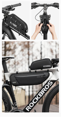 【ROAD TO SKY】by ROCKBROS Deluxe Top Tube Cycling Bag in Various Colours