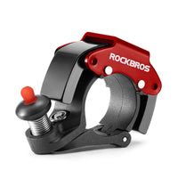 ROCKBROS Bike Mini Hidden Bell Loud Sound Aluminum Alloy Warning 100db Bell of Bicycle Handle Portable Cycling Equipment Fit MTB Road Folding Bike