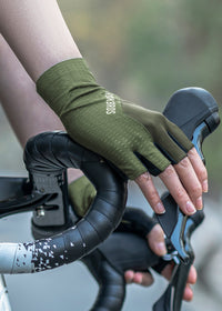 ROCKRBOS Road-to-Sky Cycling Fingerless Gloves