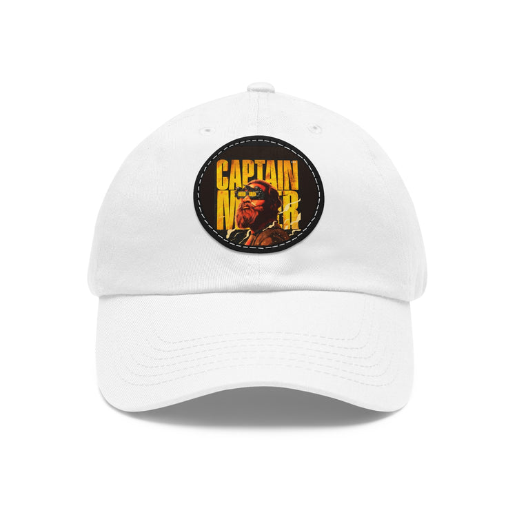 Custom Twill Hat with Leather Patch