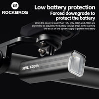 ROCKBROS Hoisting Headlight for Bike