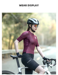 【ROAD TO SKY】by ROCKBROS Women's Cycling Shorts in Black